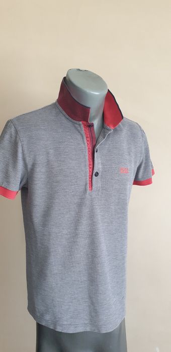 Hugo Boss Paule 4 Pique Pima Cotton Slim Fit  M ОРИГИНАЛНА Тениска!