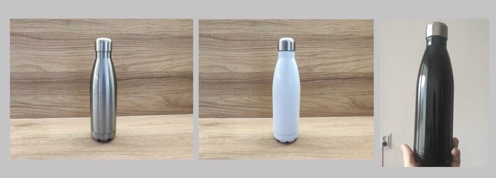 Метални шишета, топлоизолиращи, термос