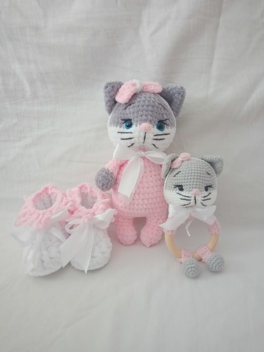 Комплект плетени играчки