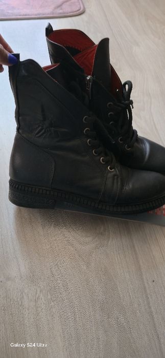 Боти естествена кожа