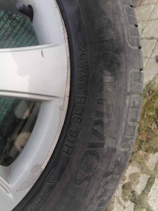 Алуминиеви джанти с летни гуми