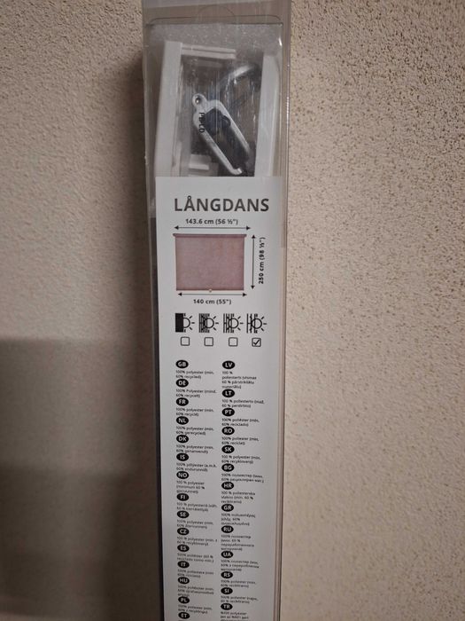 Ролетна щора Икея LÅNGDANS 143 см