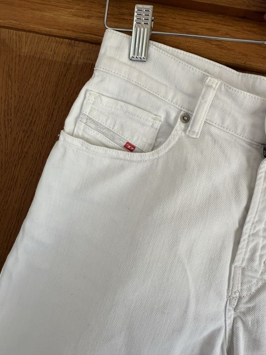 Diesel бели дънкови бермуди