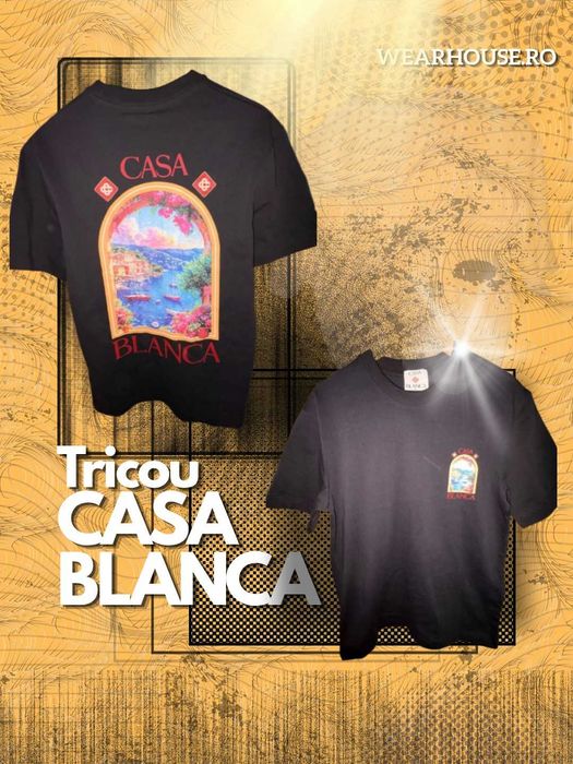 Tricou Casablanca peisaj lac