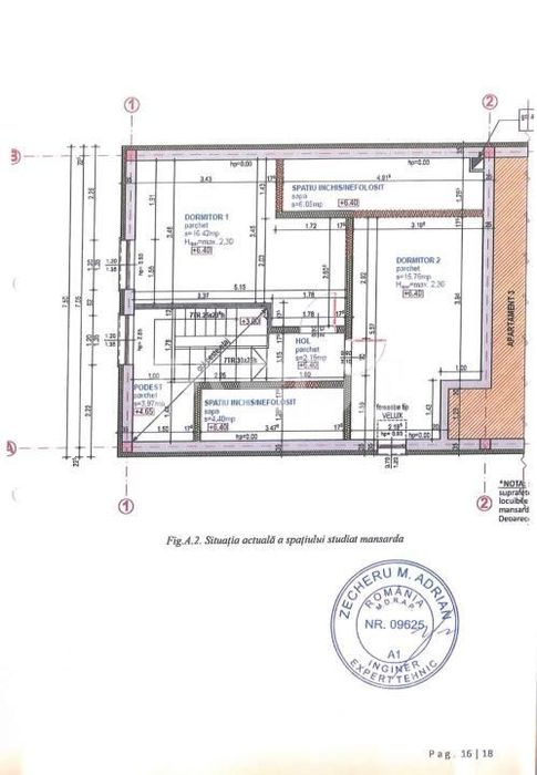 Apartament cu 3 camere pe 2 nivele zona Centrala langa Piata Abator