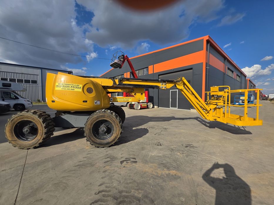 Nacela diesel Haulotte HA16PX, 230 KG, ISCIR valabil, GATA DE LUCRU