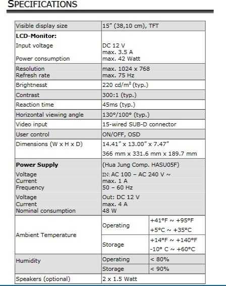 LCD монитор с говорители MEDION от Англия