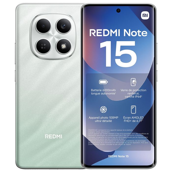 Redmi Note 15 8/256Gb 6/128Gb