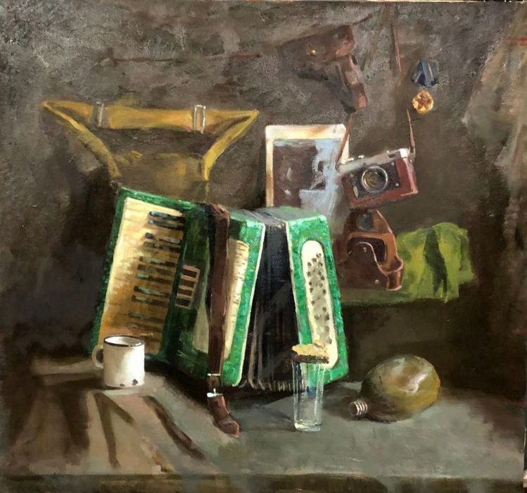 Натюрморт 90х90, картина маслом