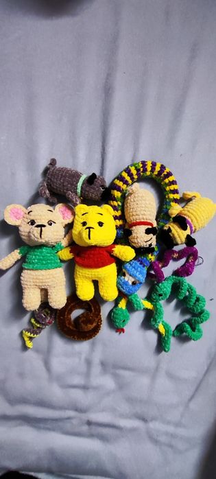 Вязанные игрушки ручной работы