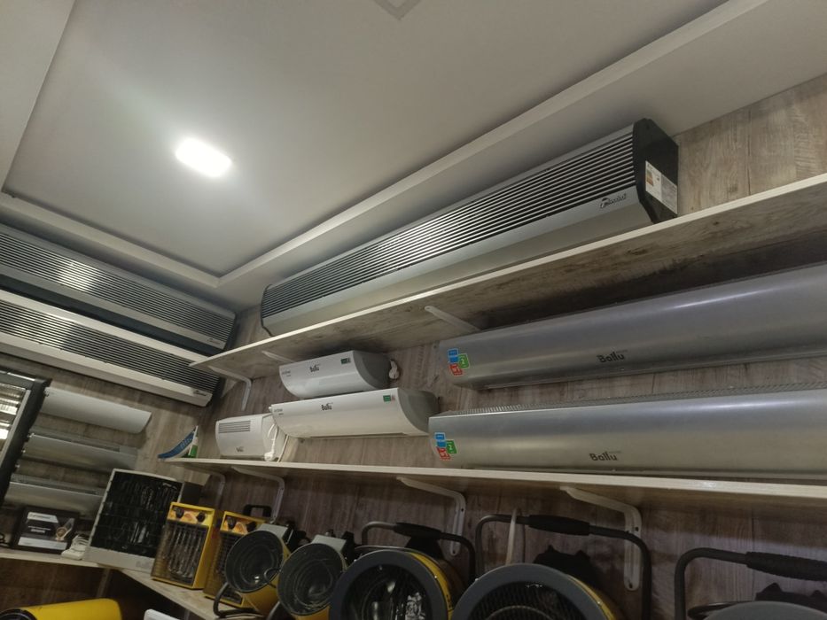 Тепловые завесы Теодор цвет Белый