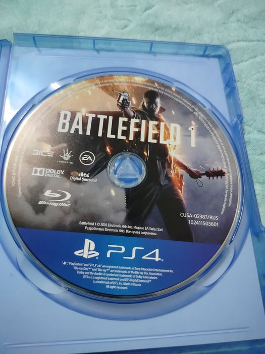 Игра на РS 4 для взрослых Battlefield 1