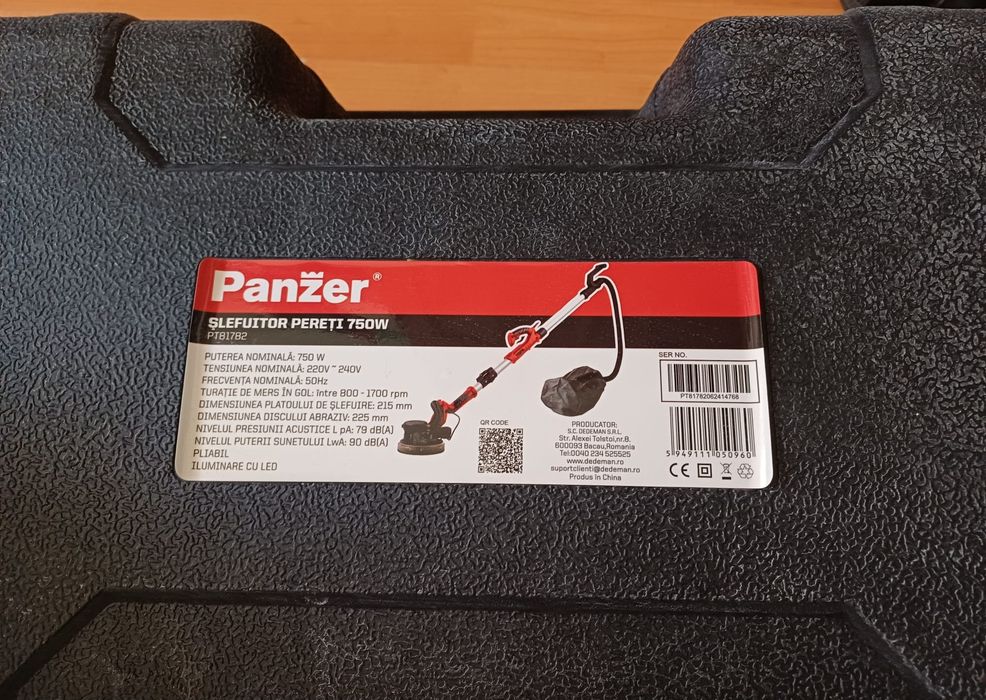 Șlefuitor pentru pereți Panzer PT81782
A fost folo