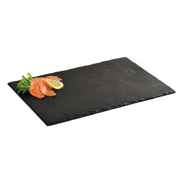 Каменно плато/ плата/ плоча за сервиране суши, сирена, мезета, десерти