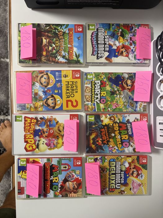 Nintendo switch si jocuri