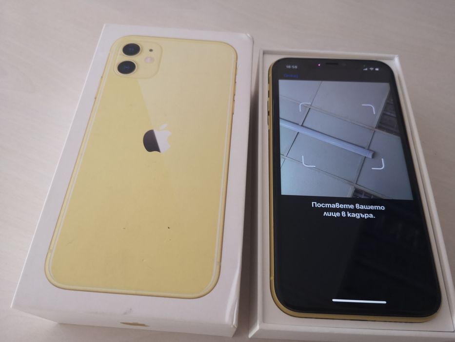 Iphone 11 Yellow /100 %Battery health