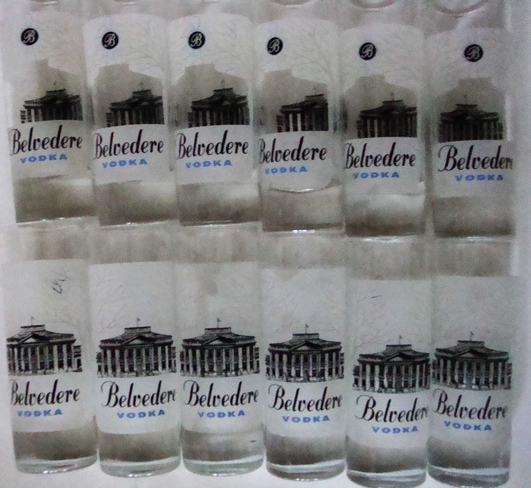 12  чашки -"Belvedere"