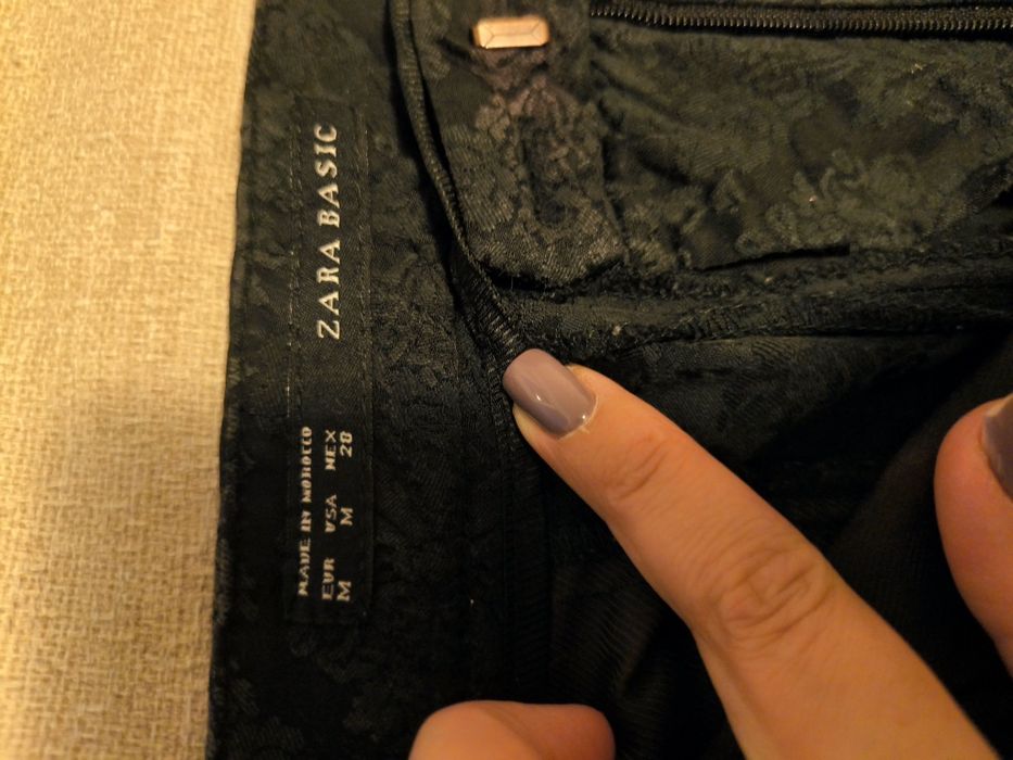 Pantaloni conici dama Zara M