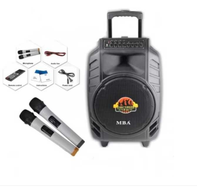 Караоке активна колона 8900 Професионална MBA 15 инча 5000W