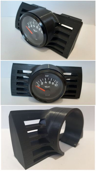 Audi A3 A4 8L 8P B5 B6 стойка за уред boostmeter буустметър духалка