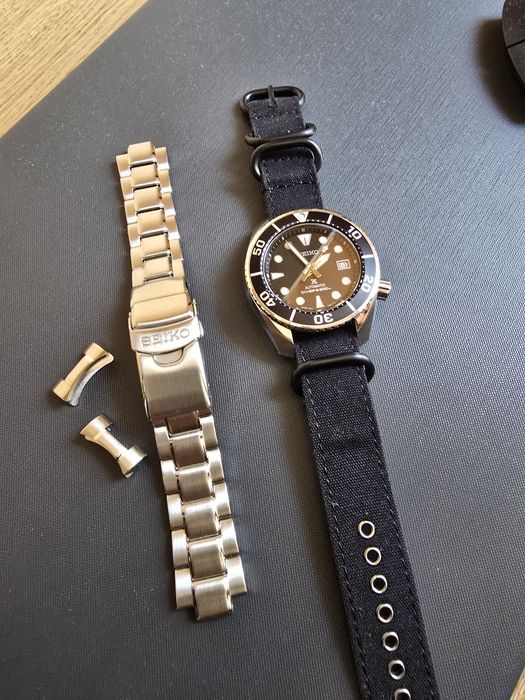 Мъжщи автоматичен часовник - Seiko Prospex "Sumo" SPB101J1 (6R35) – Пълен комплект