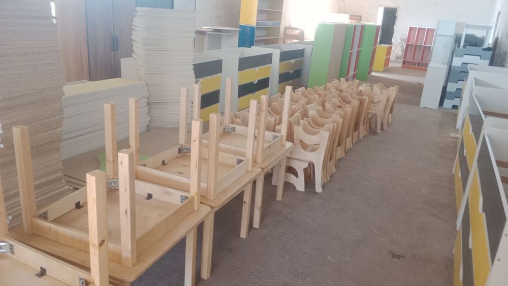 Стол стул комплект для садика. Стол ва стул богчалар учун