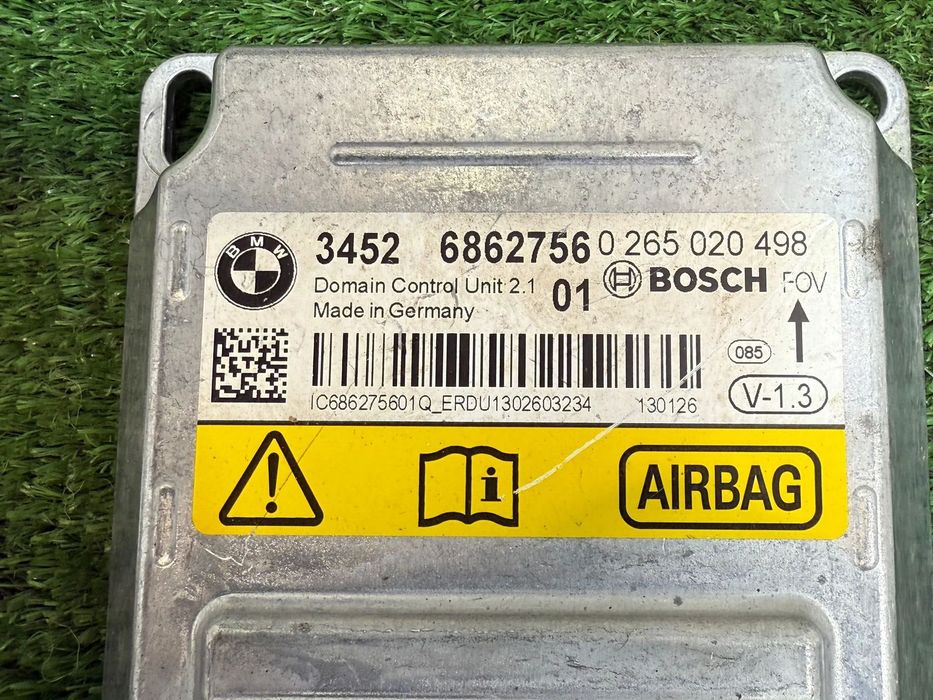 AIRBAG CALCULATOR  (4 BUC. ) BMW 116I SERIA 1 F20 F21 2012 2011-2019 / BMW 320D F30 F31 SERIA 3 2.0 DIESEL 2012 2011-2019 COD OEM 3452685869801 3452686275601 3452686338901 3452685631401