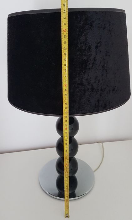 Lampa/veioza art deco cu abajur (made in Spain)