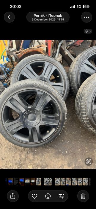 18 ки 5х108 с гуми Ford.