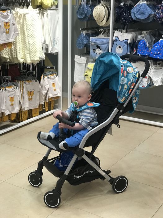 Детская летняя легкая коляска