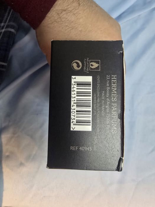 Parfum Terre D'Hermes 100ml eau intense vetiver