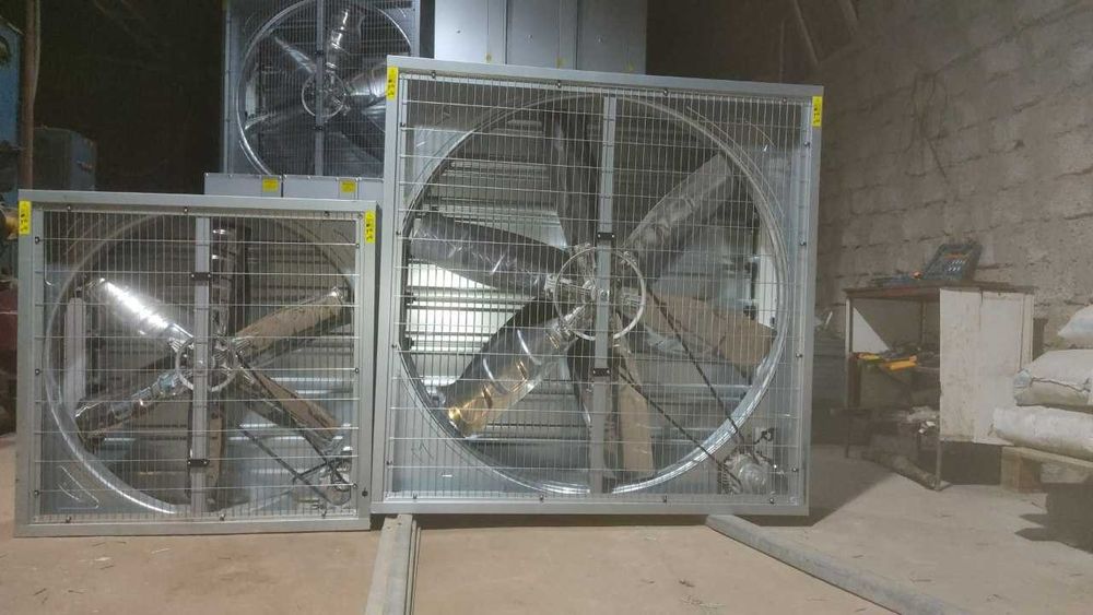 Промышленный вентилятор для теплицы птицефабрики  sanoat ventilyatori