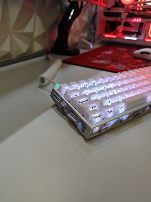 Уникална Къстъм Механична Клавиатура – Holy60 Aluminium | Aula Win60 HE (Hall Effect)