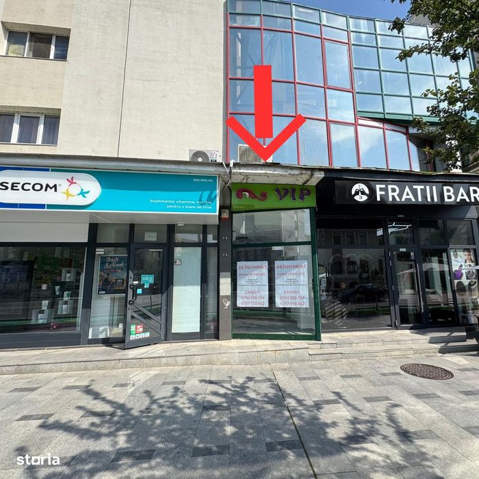 Spatiu Comercial De inchiriat 68 mp Policlinica Veche