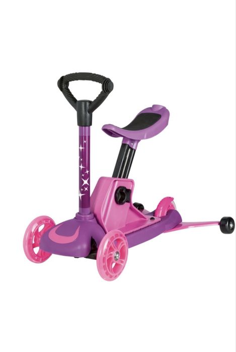 Trotineta 4in 1 mov stare noua