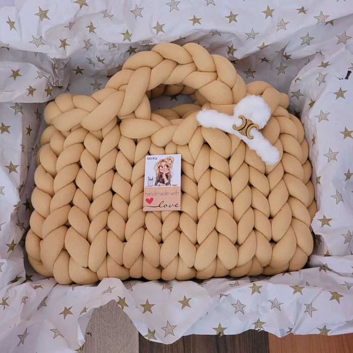 Ръчна изработка, уникални маршмелоу чанти