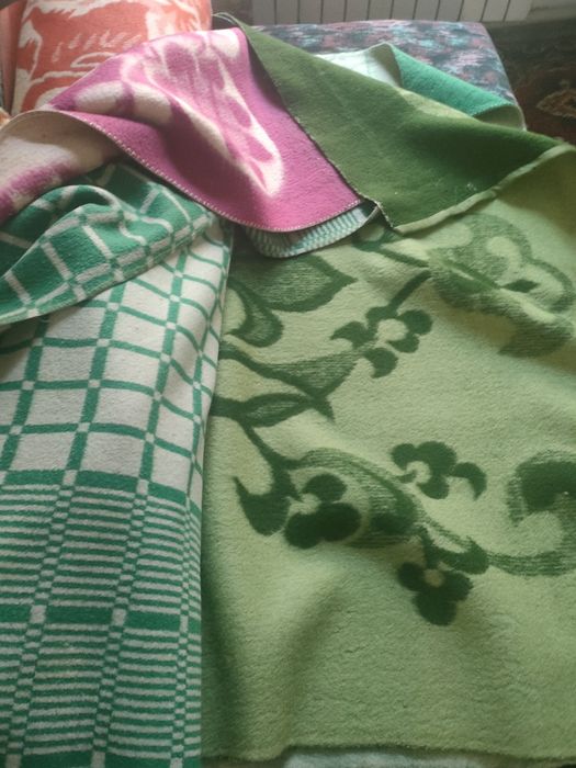 Одеяло шерстеное, байковое СССР