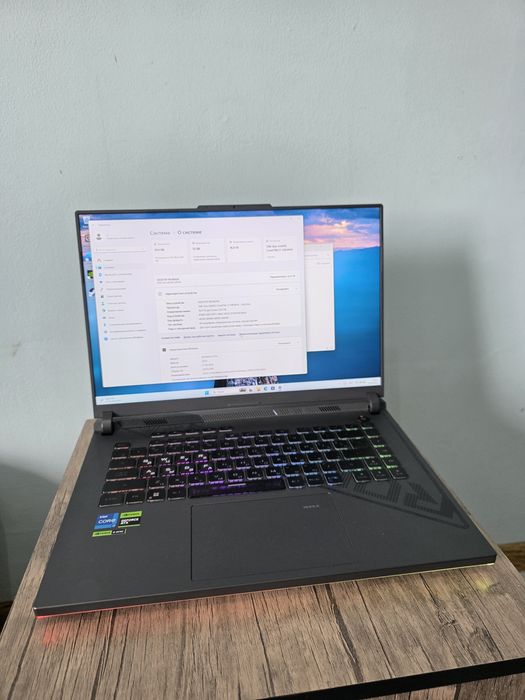 Идеал Asus Rog Strix G614 RTX 4080 12GB/i7 13650HX/16/1TB/240HZ