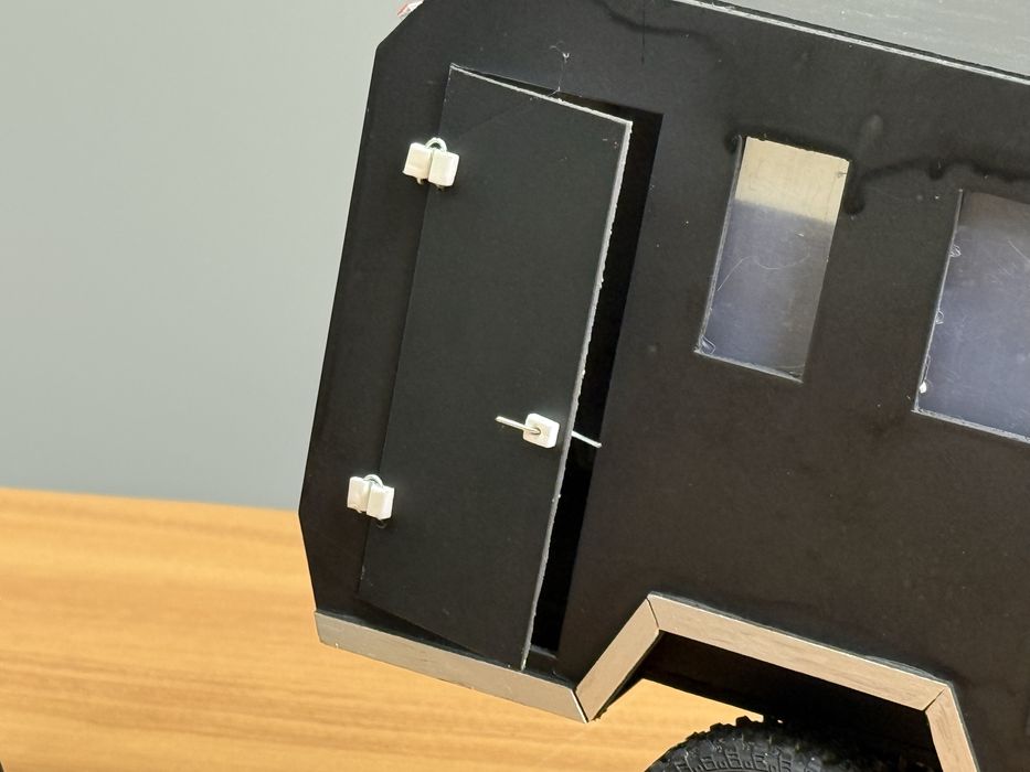 Rc прицеп 1/12 автодом