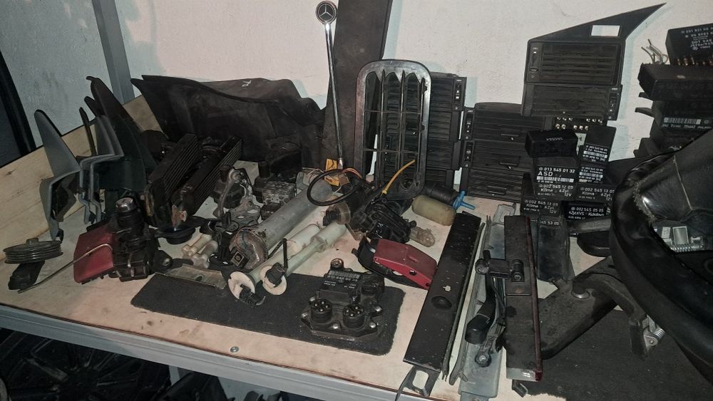 Мерс124 Руль ешка доресталинг.