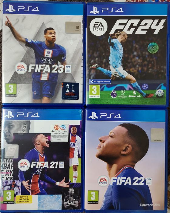 Само за 39 евро ! 4 Оригинални топ игри за Playstation 4 без забележки