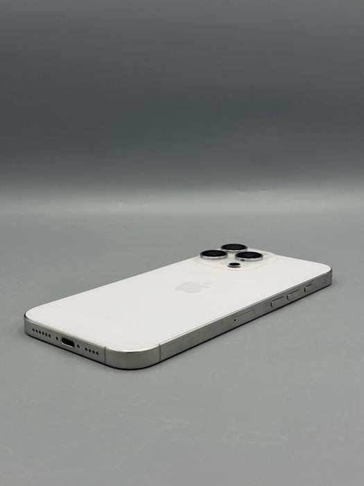 iPhone 16 Pro Max / 256 GB / Baterie 91% / 453 Cicluri / White Titanium / Impecabil / Garantie un an