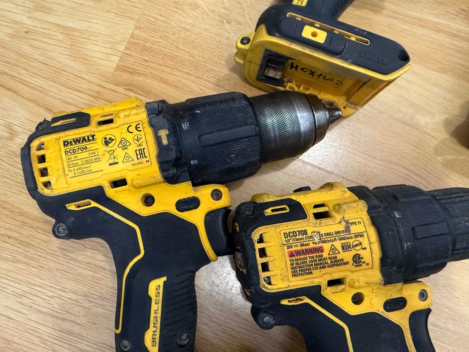 Винтоверти Импакти Dewalt 18v