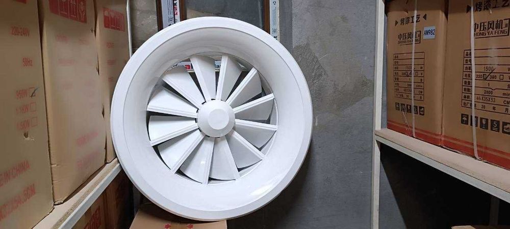 Aлюминиевые вентиляционные решётки  Диффузор размеры 60*60