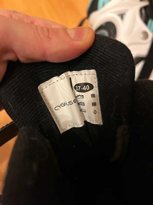 Role pentru fete, Cygnus, marime reglabila 37-40, Albastru