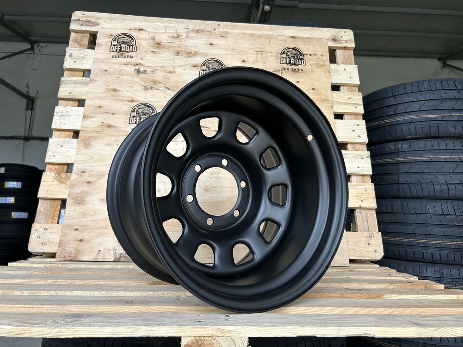 16" 6х139.7 Минусови Стоманени Джанти 4х4 Toyota Nissan Mitsubishi