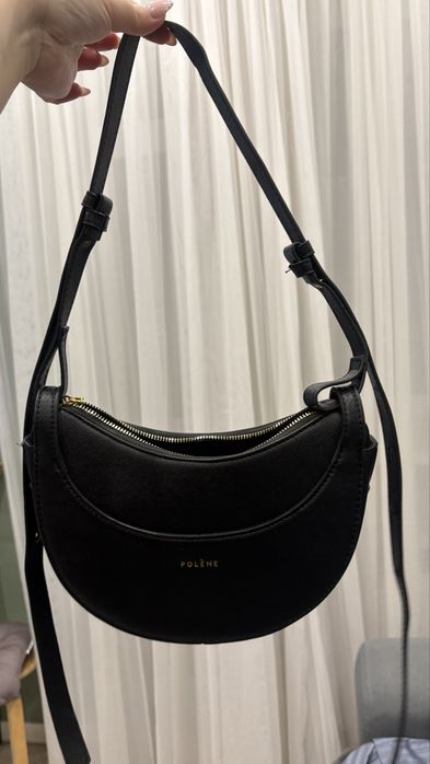 Сумка черная через плечо