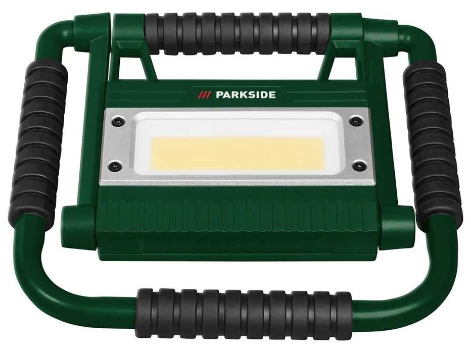 Lampa de lucru, REFLECTOR cu acumulator si powerbank, proiector cu LED, rezistent la umiditate, calitate PREMIUM; nou sigilat Germania; pliabila