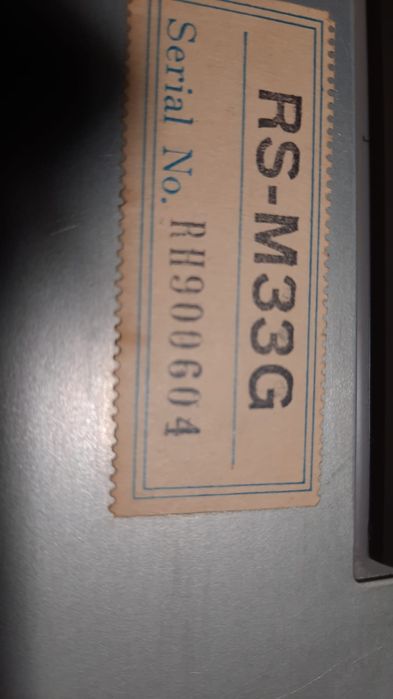 Deck TECHNICS  RS-M33G  made în japan