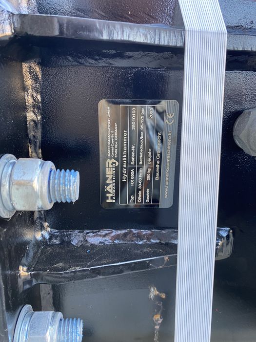 Хидравличен чук НОВ!!! Нов нос Haener 295 кг.